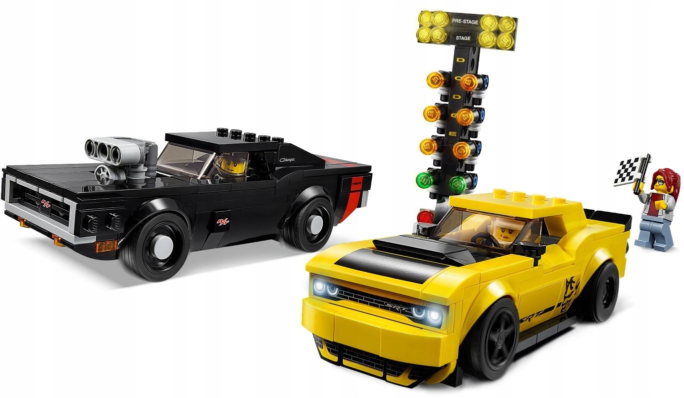LEGO SPEED CHAMPIONS Dodge Challenge Charger 75893 Prekės numeris 75893