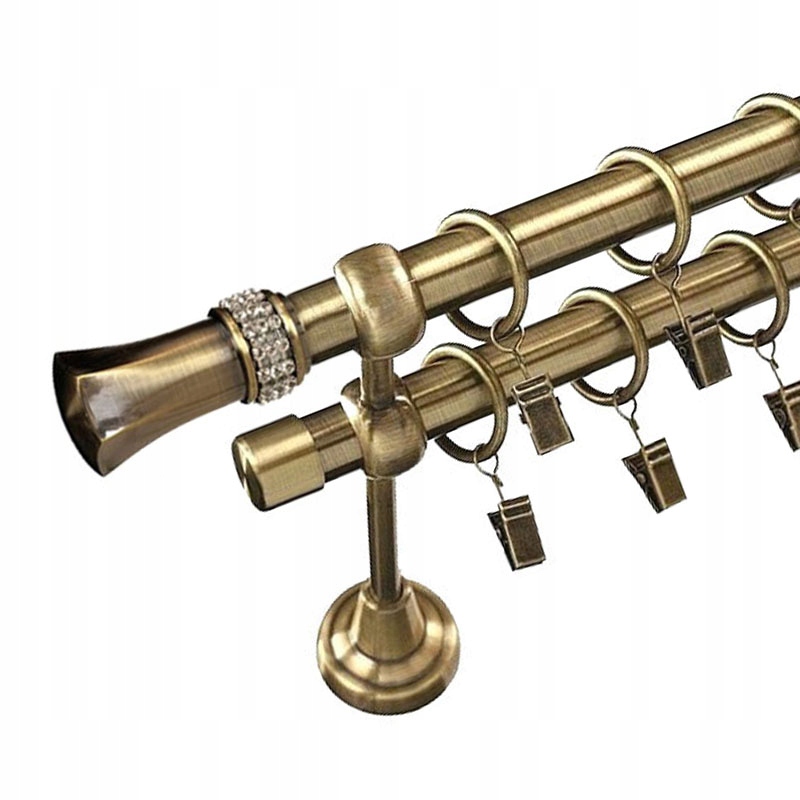 

Karnisz do mieszkania diamenciki 220 cm 19+19 mm