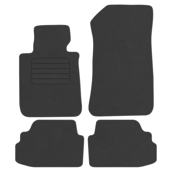 Bmw 1 E82 07-13 Velurové koberce Comfort Grafit