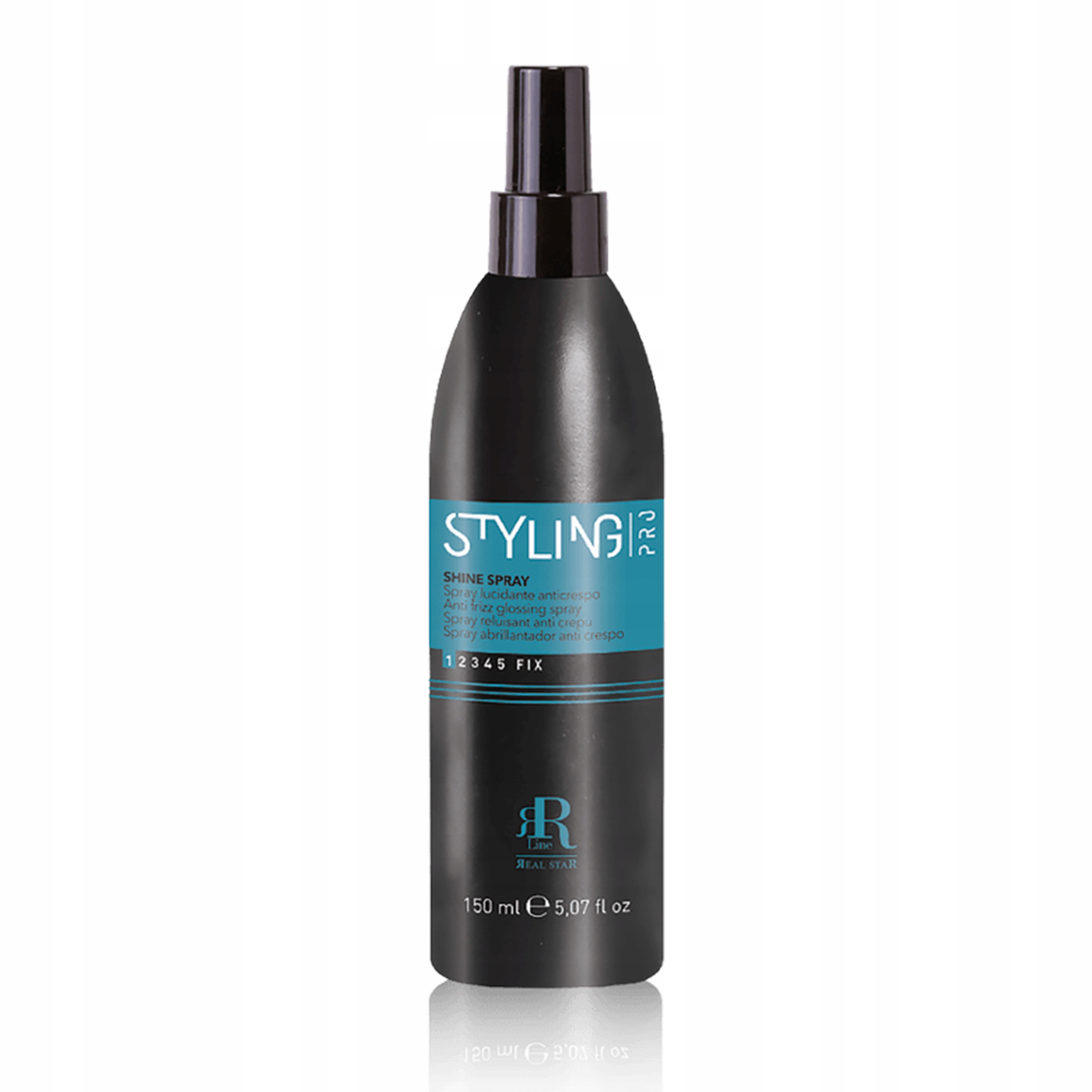 RR STYLING PRO POWER FIX SPREY 500 ml + NABŁYSZCZACZ DO WŁOSÓW 150 ml Marka RR Line