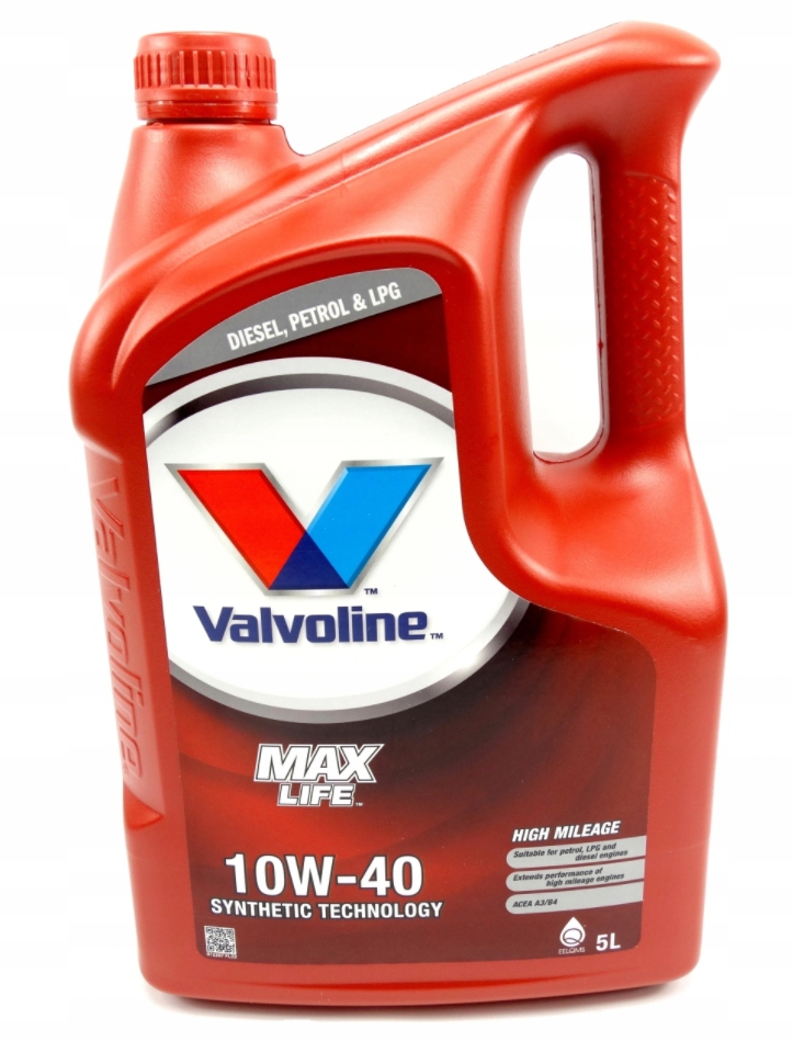 

Olej silnikowy Valvoline Maxlife 10W40 5L