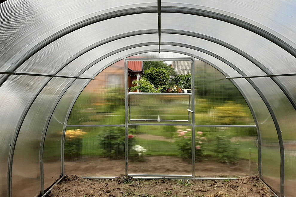 Szklarnia Tunel Botanic Optima Luks 3x4 POLIWĘGLAN Wysokość produktu 200 cm