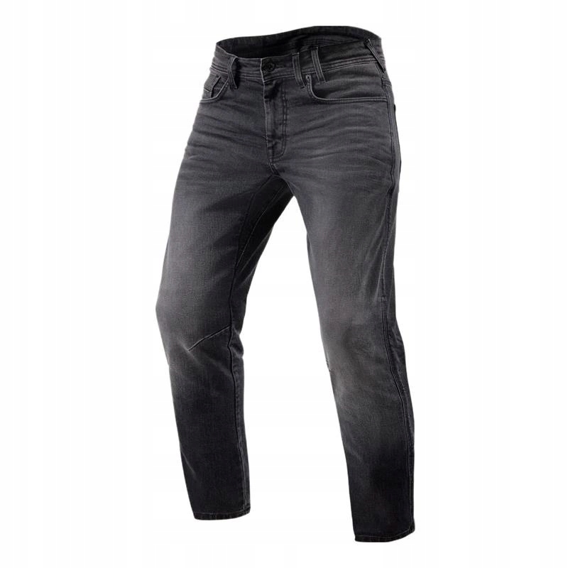 Motocyklové džínsy Revit Detroit 2 Medium Grey Used šedé