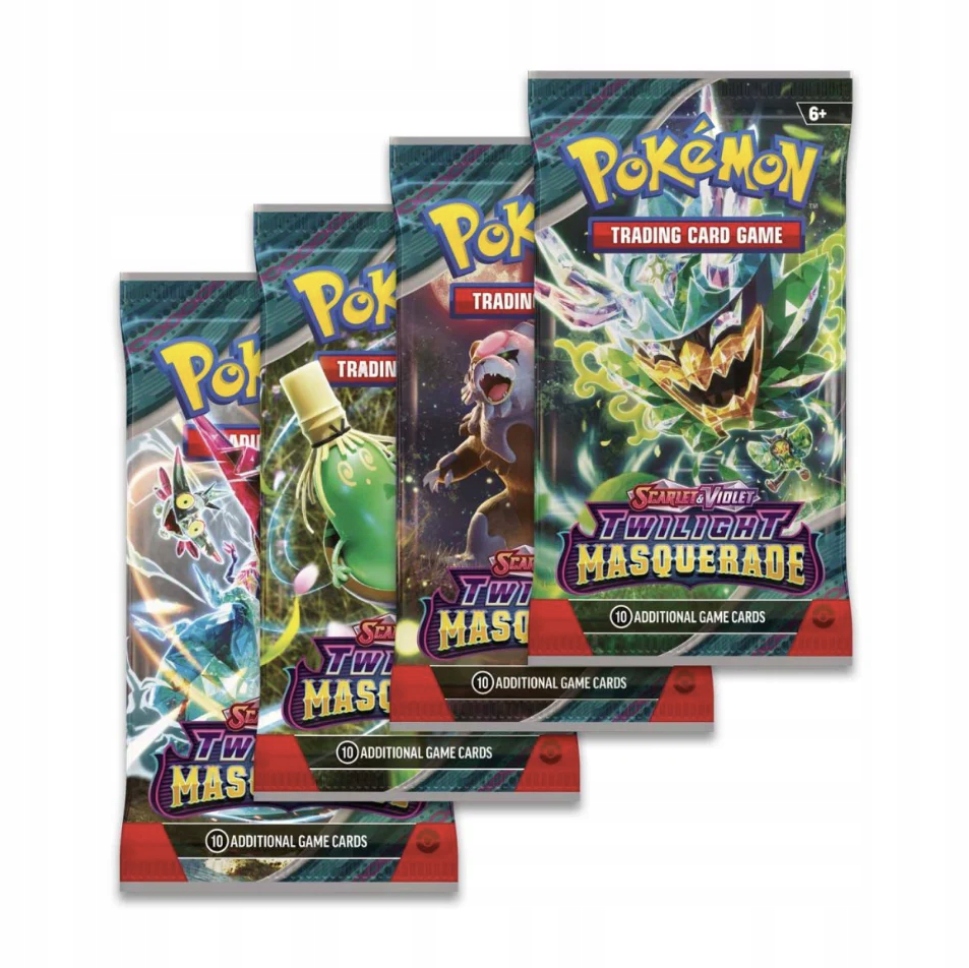 Karty Pokemon TCG: S&V - Twilight Masquerade - Booster Pack (1 Paczka)