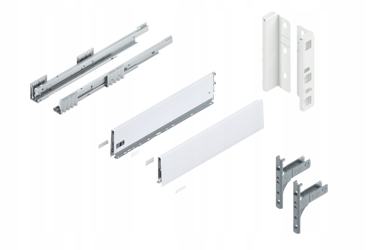 Blum Merivobox 550 Šuplík střední K Blm Bílá 40kg