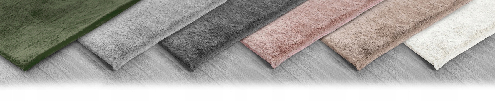 Jedwabisty Wysoki Dywan Rabbit 200x140 PLUSZOWY Beżowy Beige Kolor beżowy