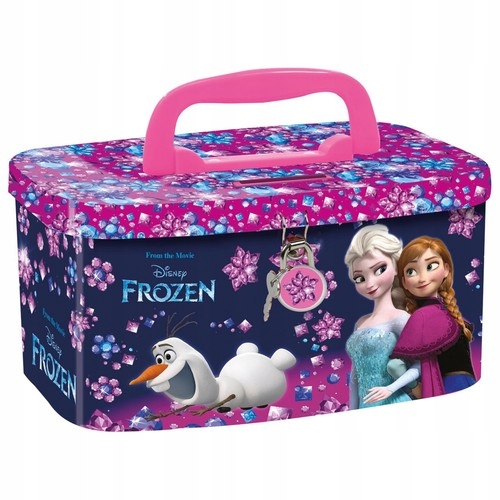 

Skarbonka Derform kuferek Kraina Lodu metalowa