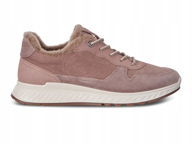 Ecco Dámské polobotky ST.1 zateplené vlnou velikost 36 růžové kožené