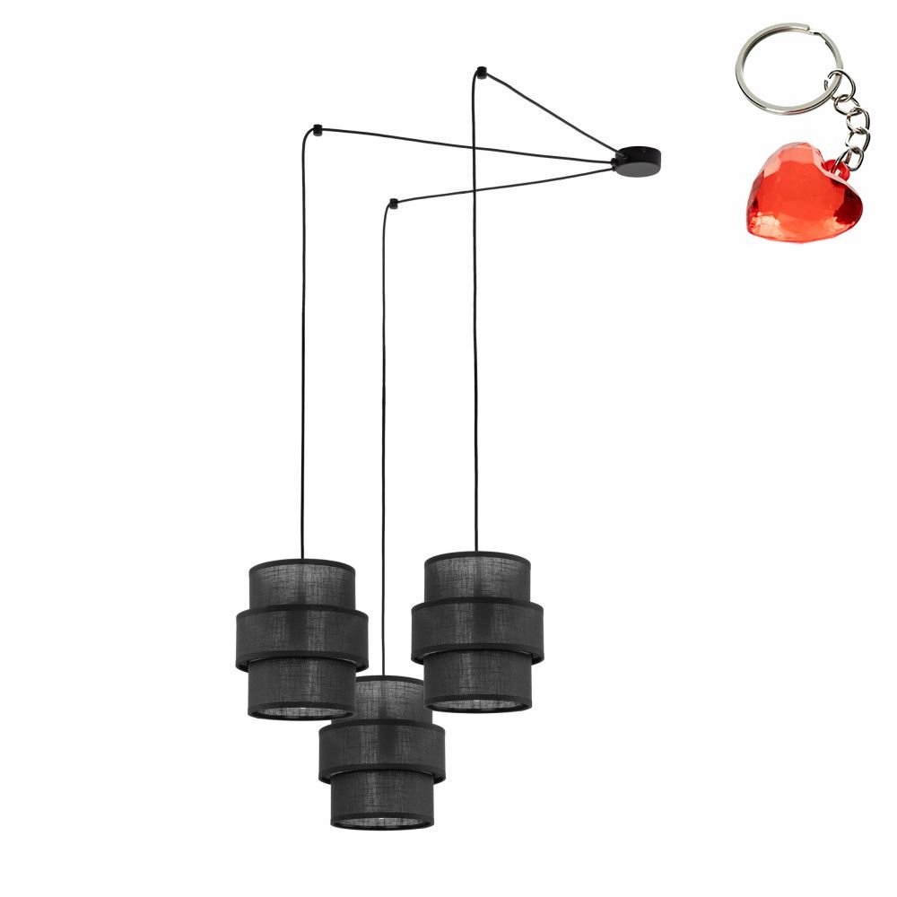 Závesná lampa Calisto Black 5976 Tk Lighting