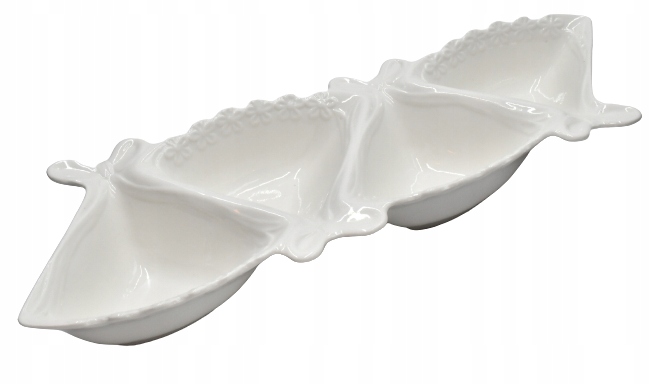 

Półmisek ceramiczny 4-dzielony Vintage 35 cm