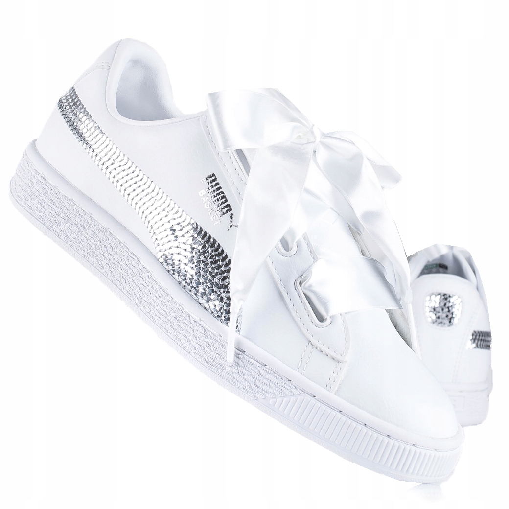 

Buty, trampki Puma Basket Heart Bling Jr 366847 02