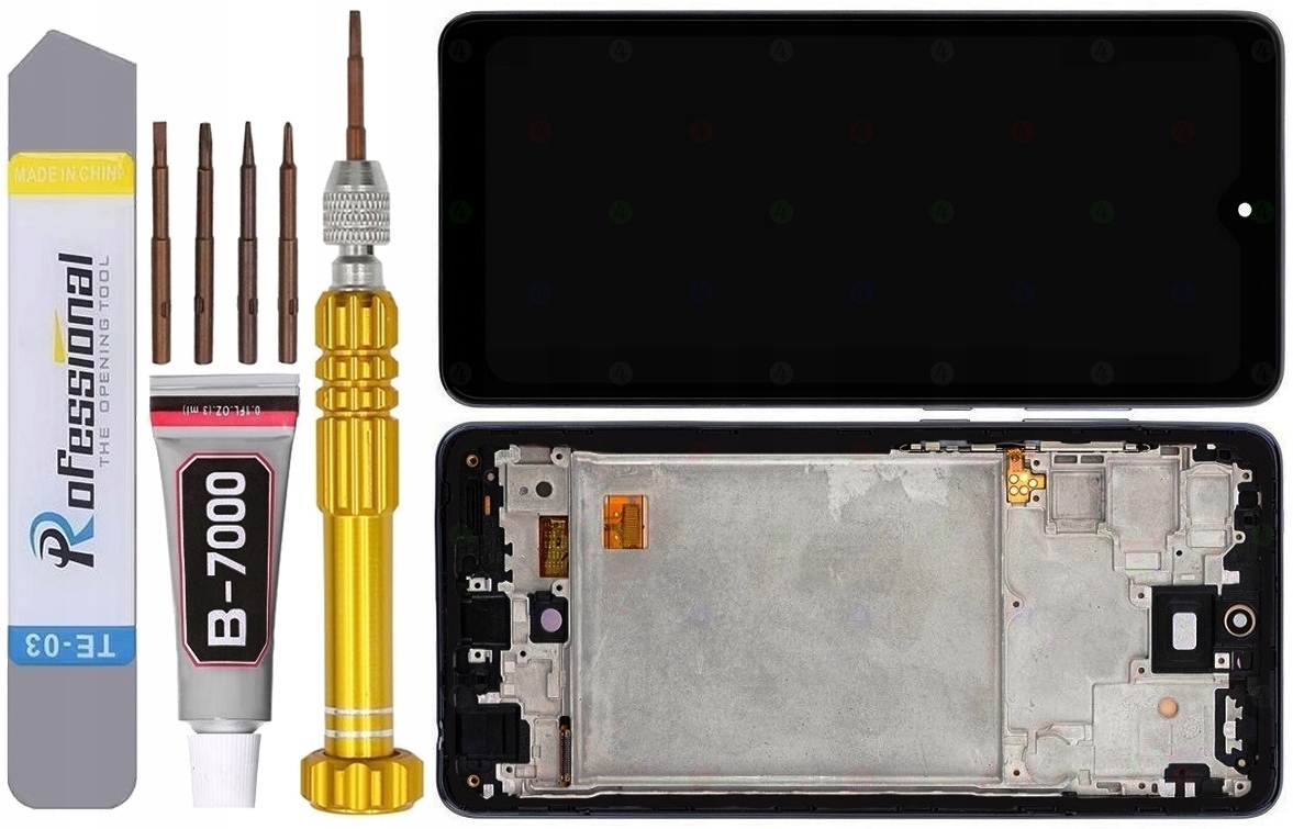 Displej Pro Samsung Galaxy A72 A725 Oled LCD Displej +rámeček