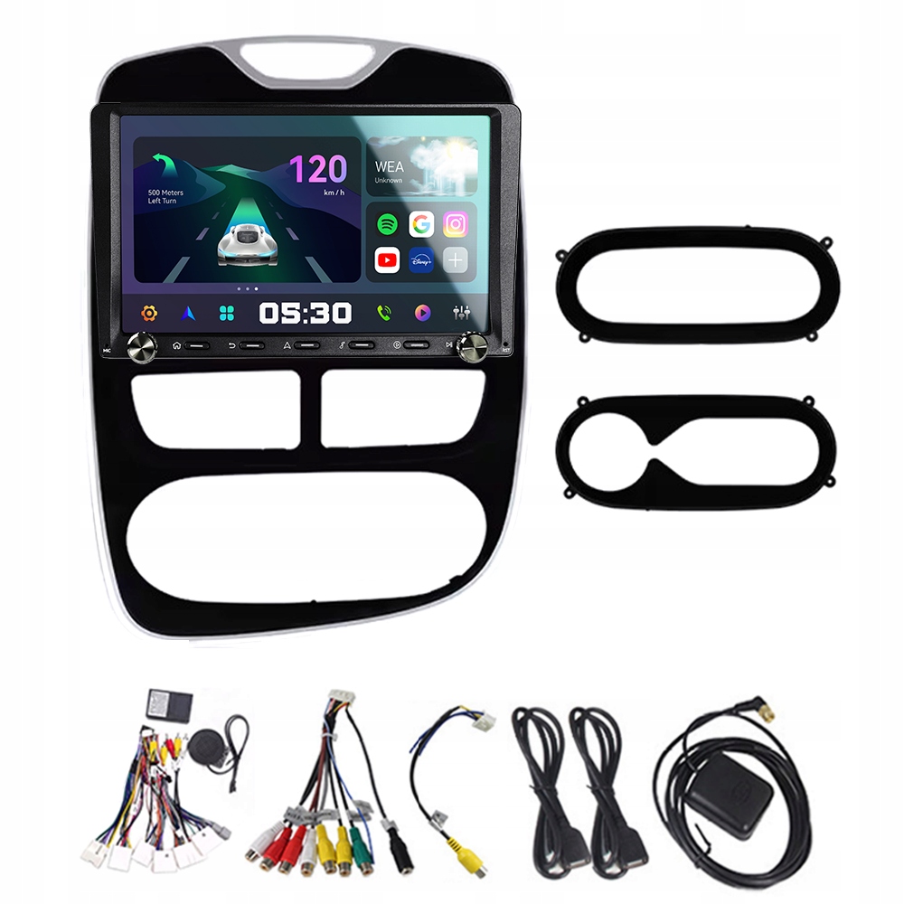 2Din Android 13 autorádio pro Renault Clio 4 2012-2019 2G 32G Carplay Gps