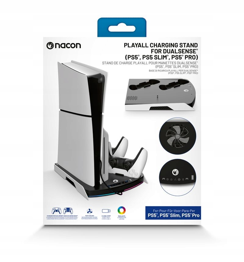 Nacon Nabíjecí stojan pro herní ovladače DualSense nebo DualSense Edge