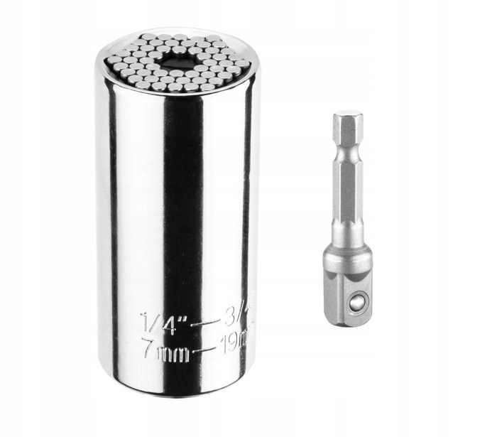 

Graphite 55H224 Nasadka Uniwersalna 7-19MM 1/4-3/4