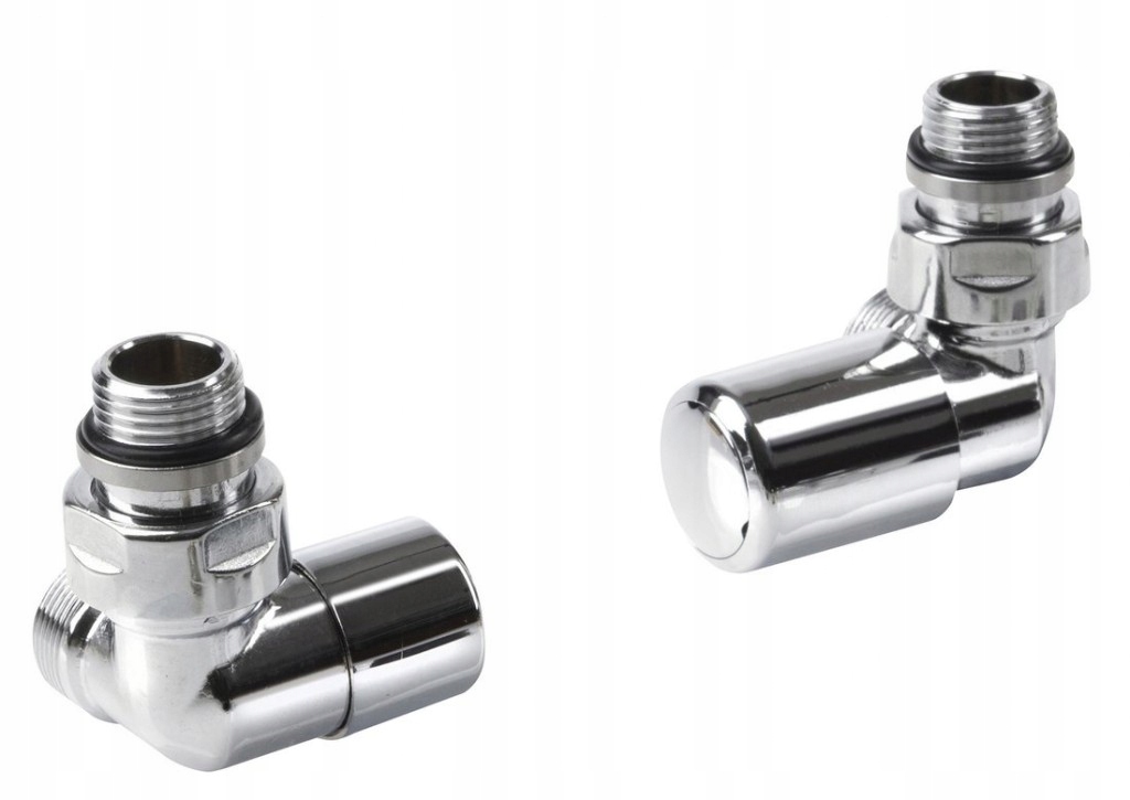 First Corner pripojovacia sada ventilov, pravé prevedenie, chróm (CP920S) /sm/