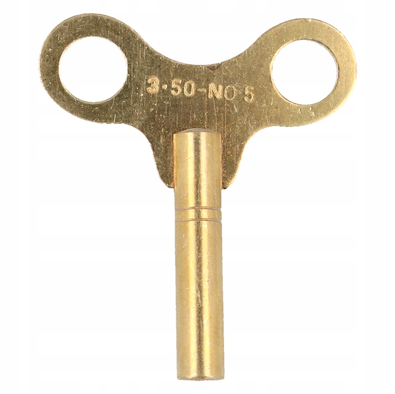 Mosadzný kľúč na mechanické hodiny 3,50MM