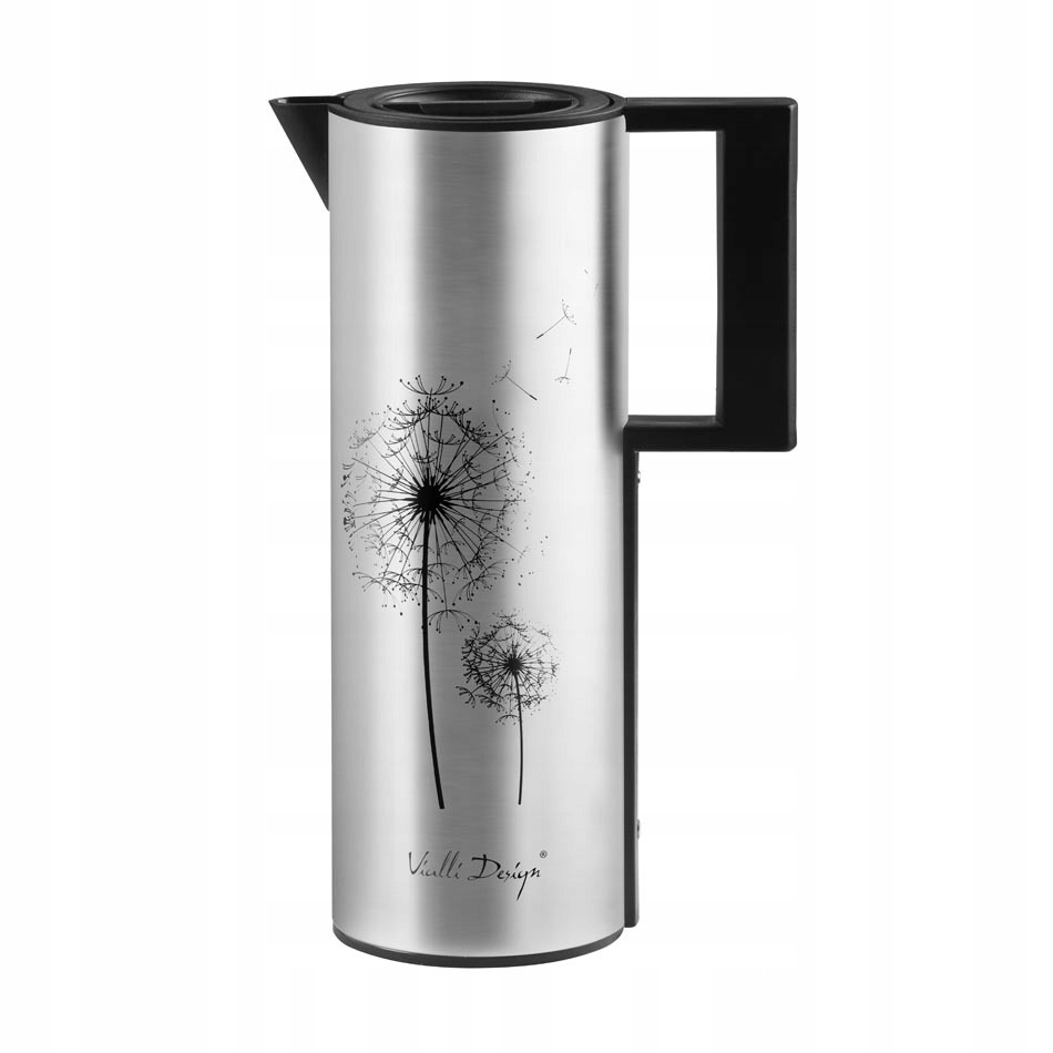 Termoska Skleněnou Vložkou 1 l ocelová Corto Vialli Design