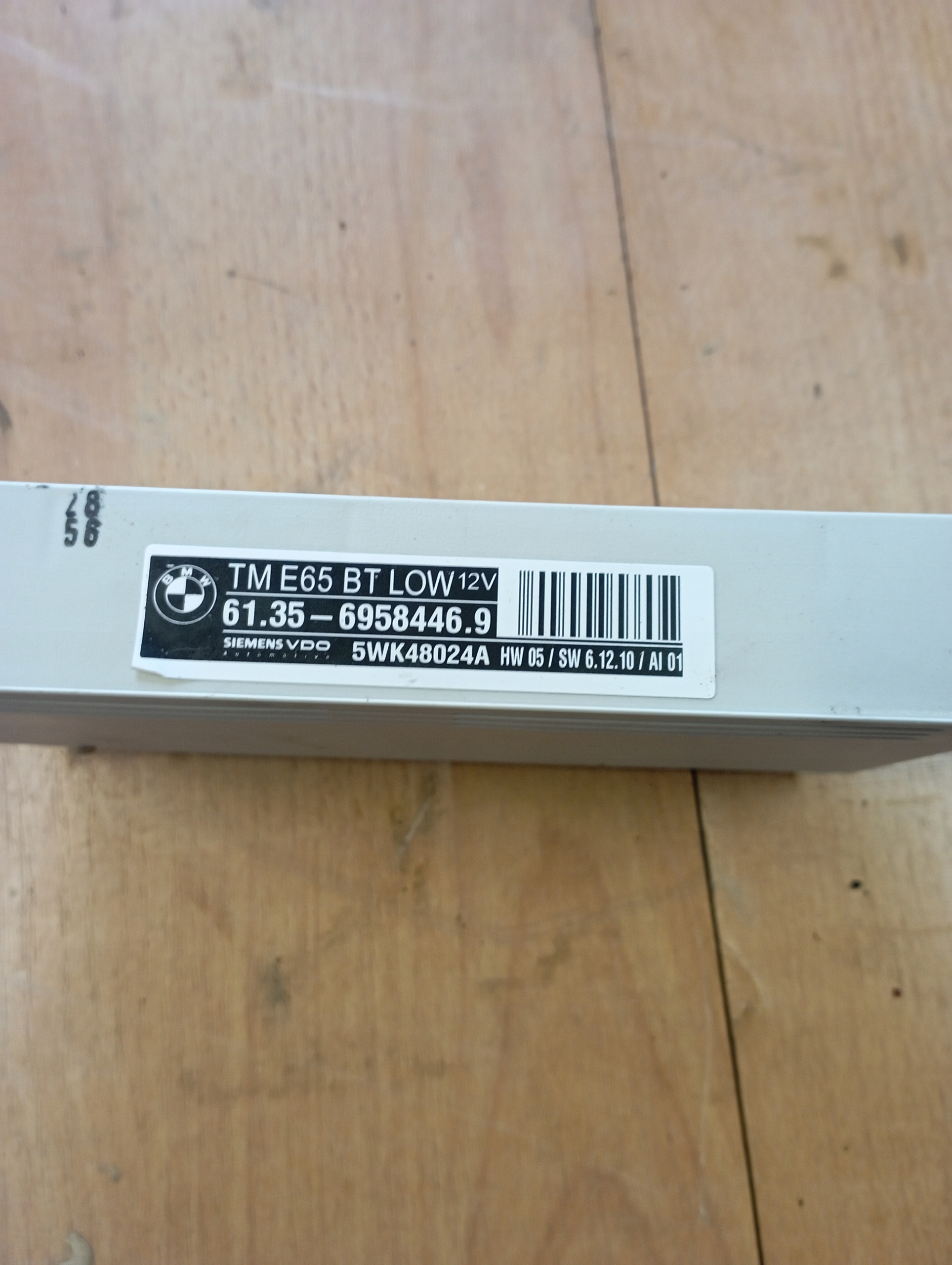 module control unit door left front BMW E65 6958446