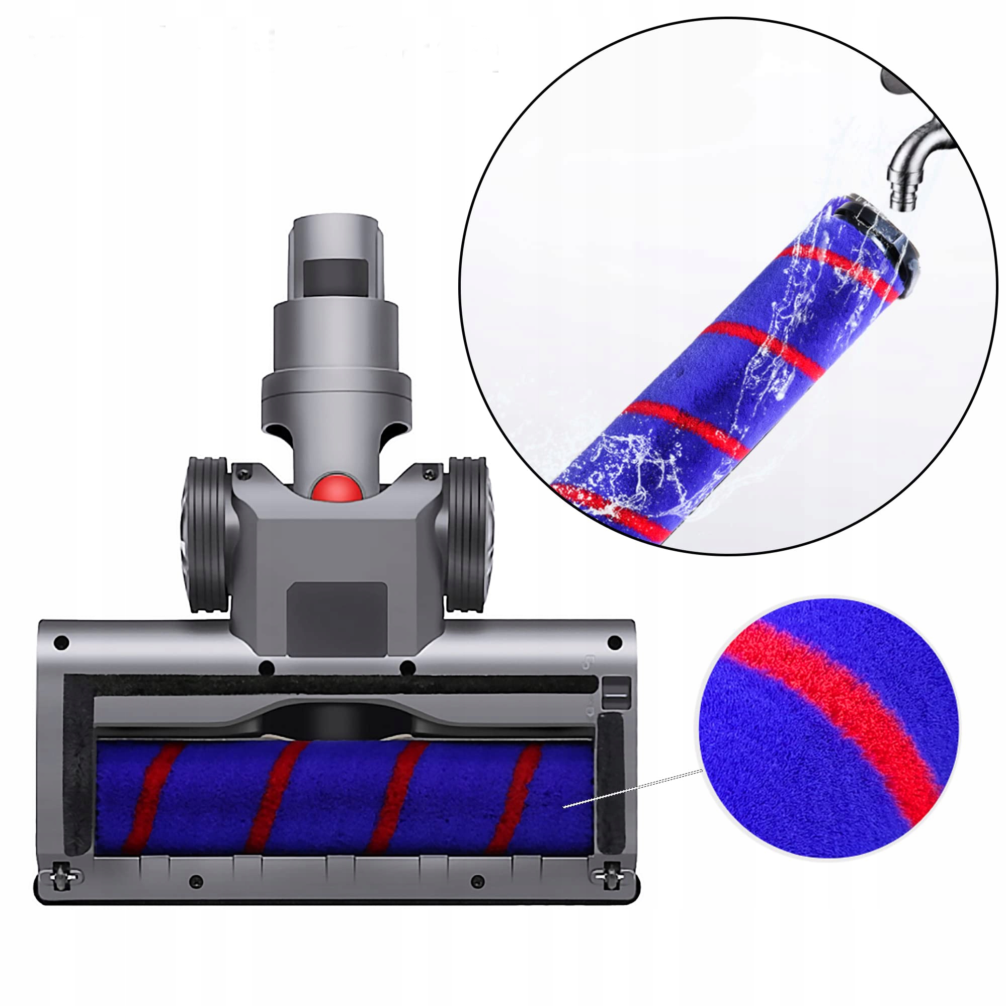 Elektrická Kartáčová Hlava Pro Dyson V7 V8 V10 V11 Pro Koberce A Podlahy