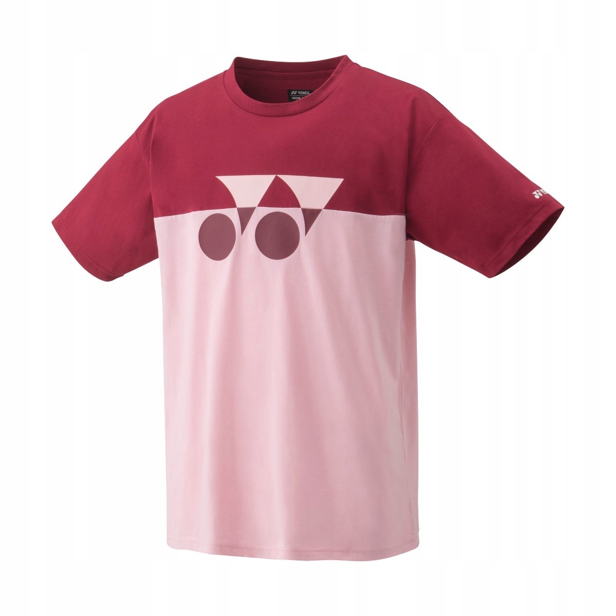 Koszulka tenisowa Yonex Wine Red 2022 r.M