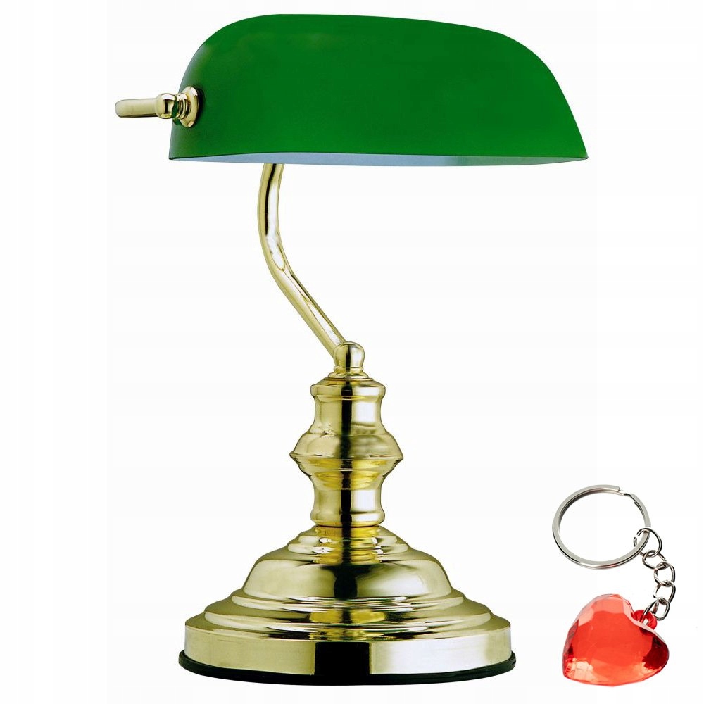 Bankárska stolová lampa Antique 2491 Globo