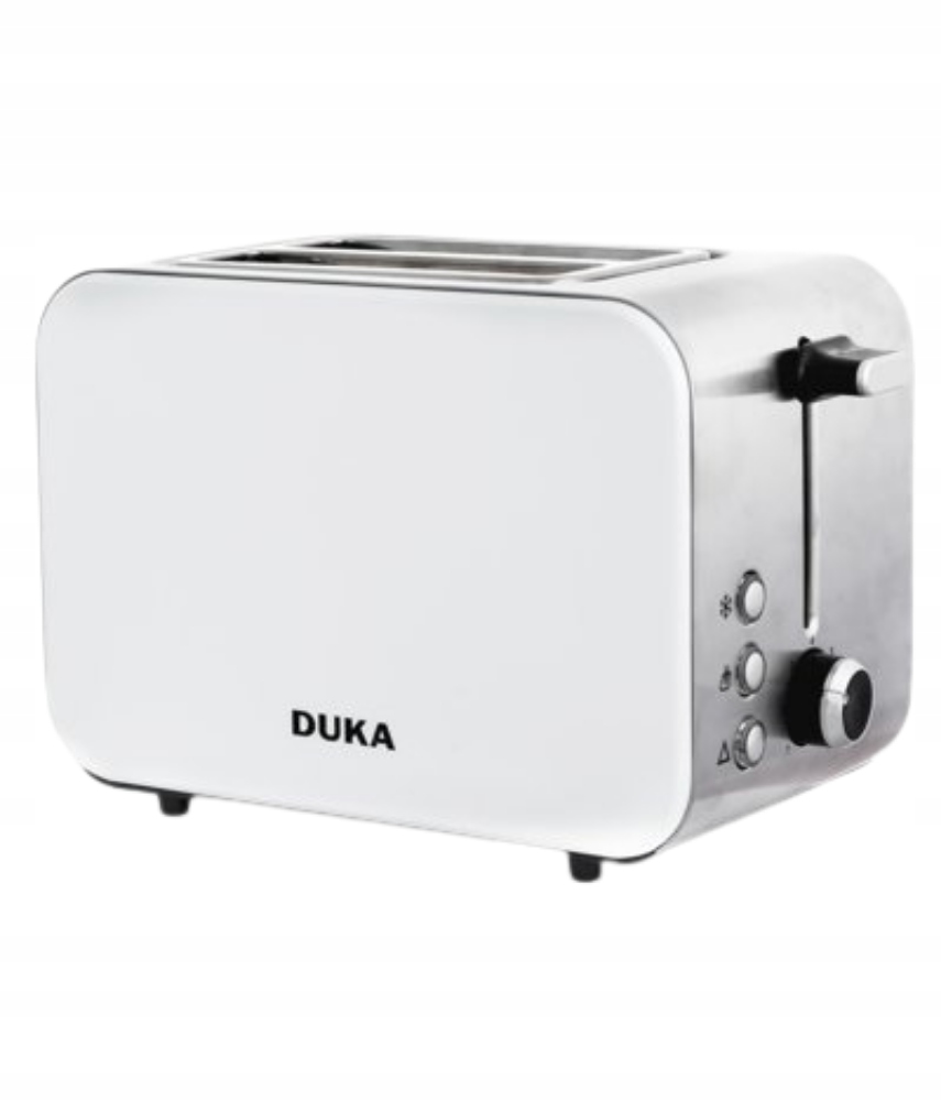 Toster do kanapek Duka Bosse 1214415 Biały 850W Dwukomorowy Opiekacz
