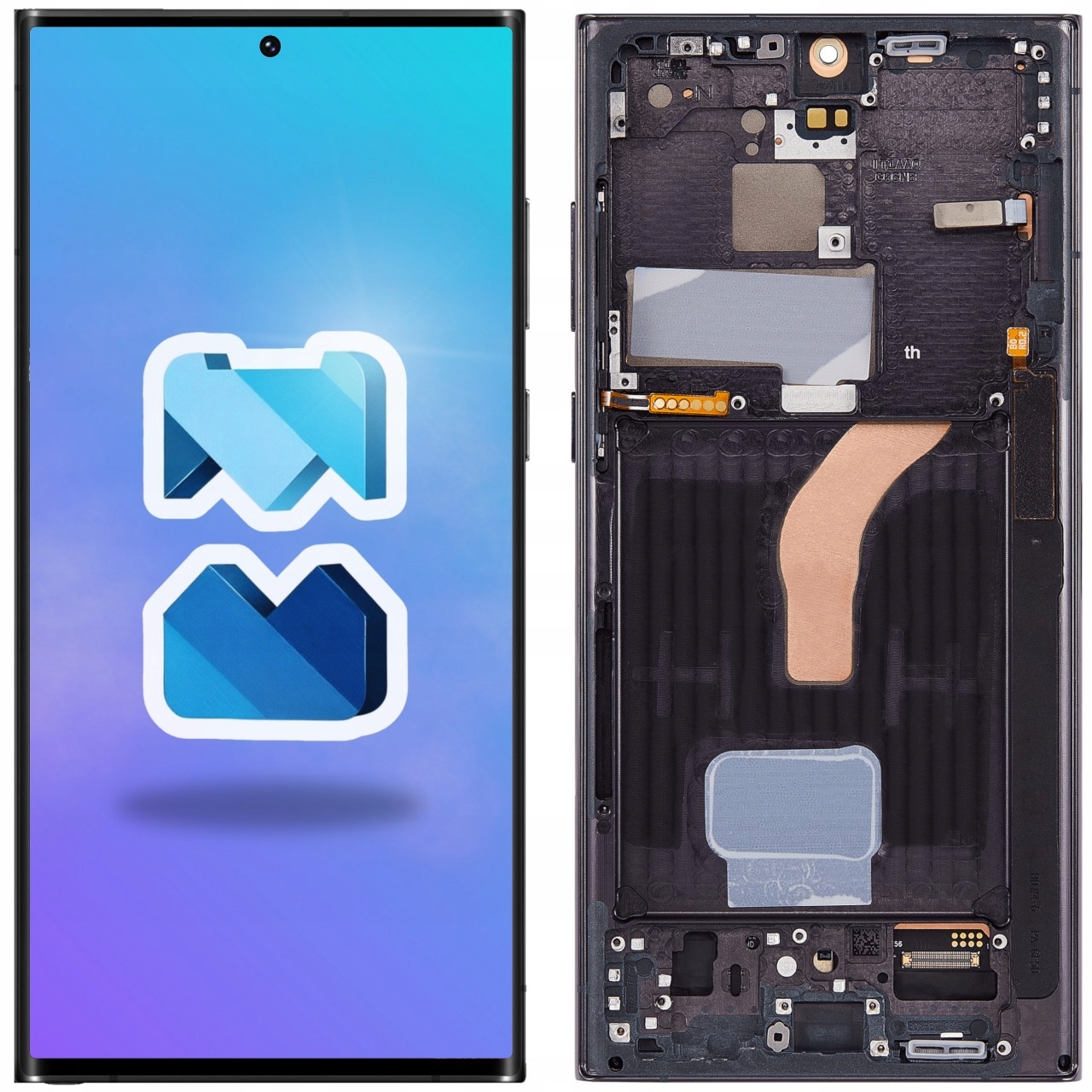 Matryca do Samsung Galaxy S22 Ultra 5G LCD Ekran Full Oled Ramka SM-S908B