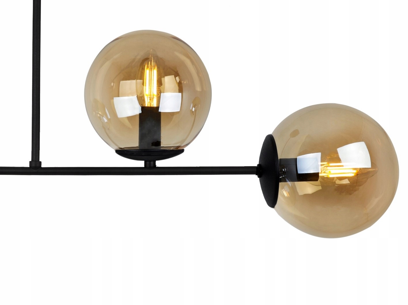 LAMPA WISZĄCA NOWOCZESNA SZKLANE KULE ŻYRANDOL LED Zasilanie sieciowe