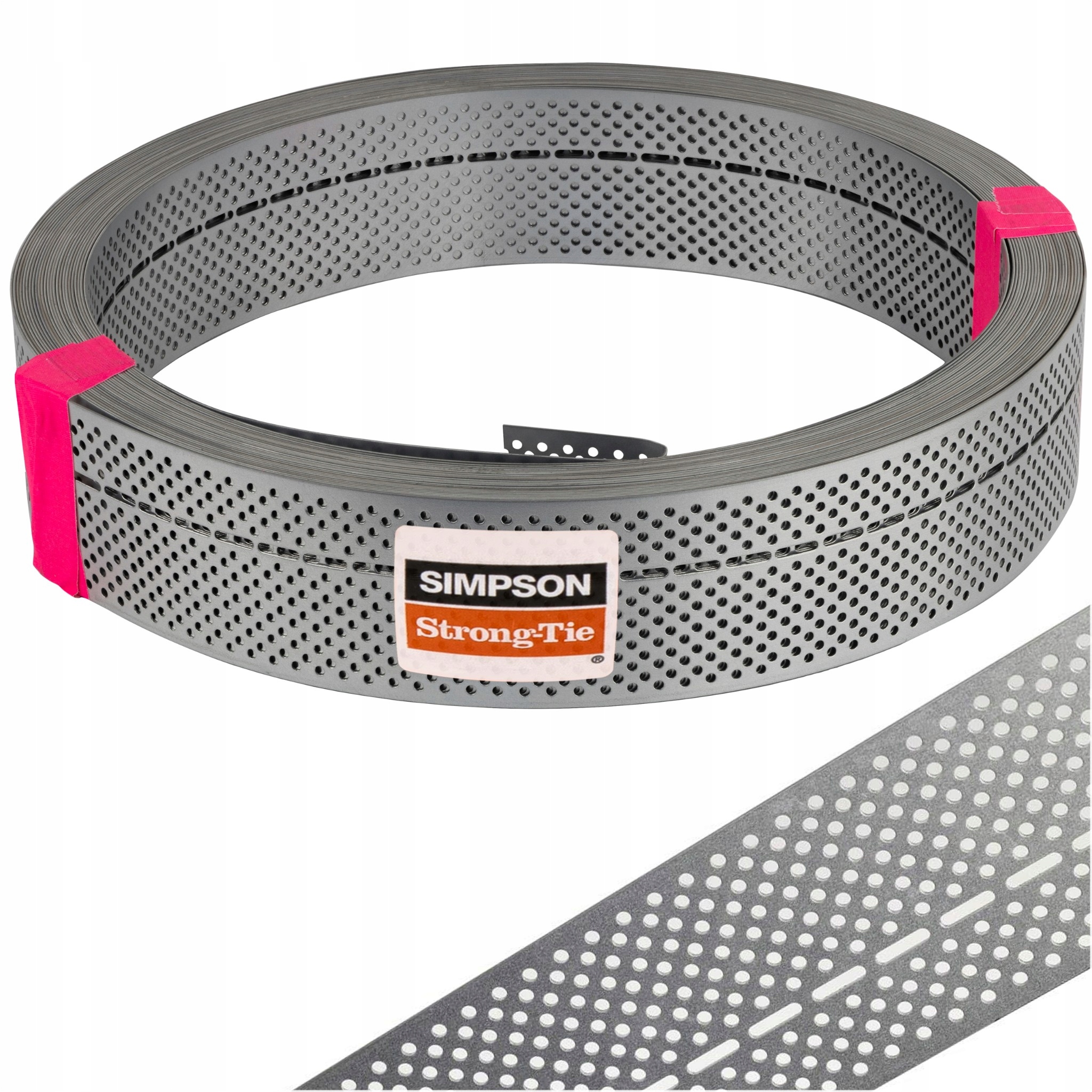 Ochranná ventilačná sieť 67 mm x 25 m oceľová Simpson GAR25/42/25