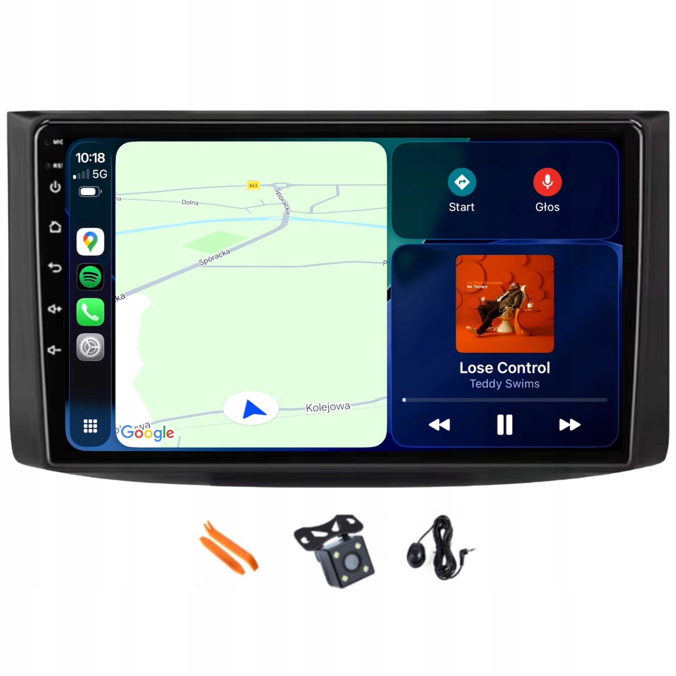 Radio Android Nawigacja Qled Carplay Lte Gps Dsp Chevrolet Aveo 06-12
