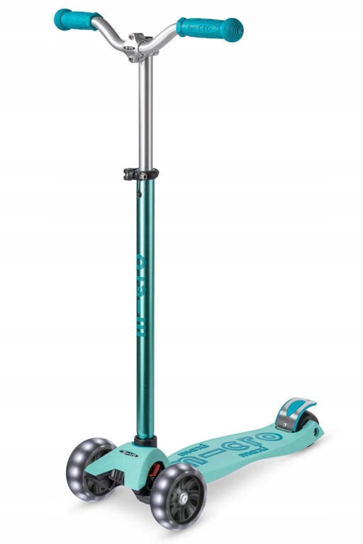 Hulajnoga Maxi Micro Deluxe Pro Led Vibrant Blue