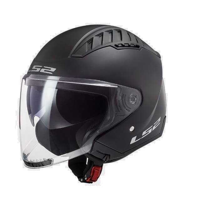 LS2 Copter II otvorená prilba čierna mat XL