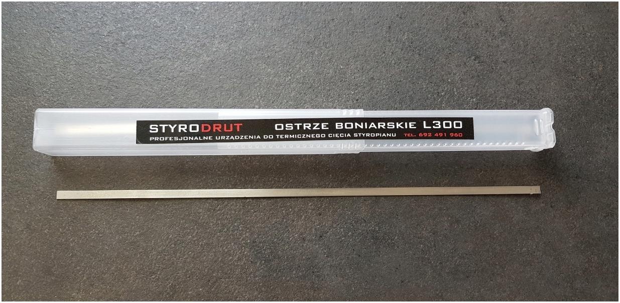 NÓŻ OSTRZE L 300 BONI STYROPIANU STYRODRUT