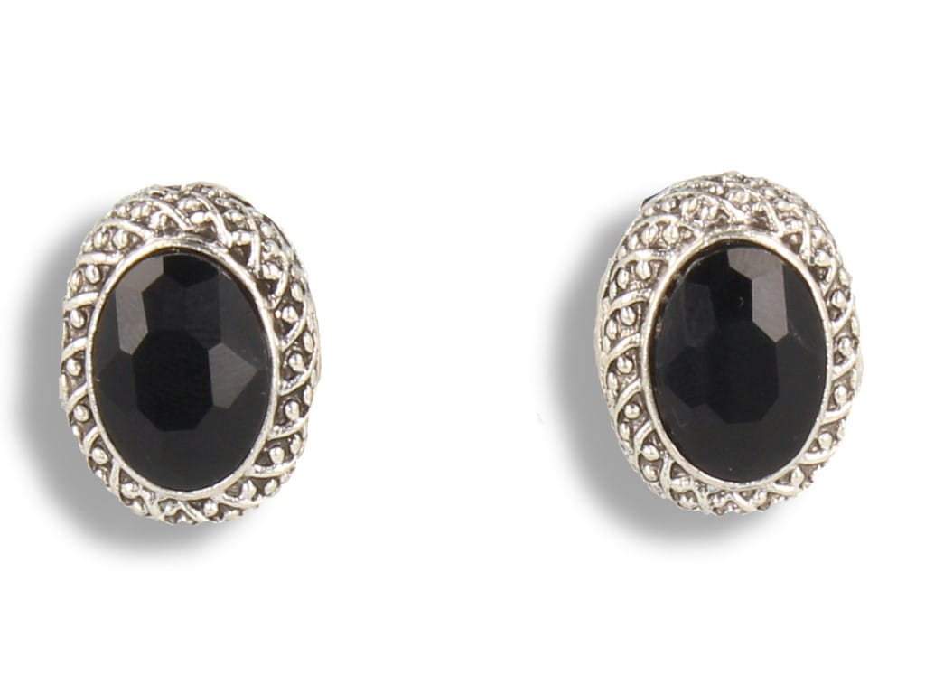 Klipsy do uszu mirror czarne