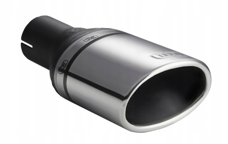 Наконечник глушителя ULTER 120X80 мм фитинг 55 мм