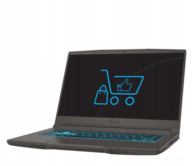 Laptop 15,6" Msi Thin 15 i5 13420H/16GB/512 RTX4050 144Hz