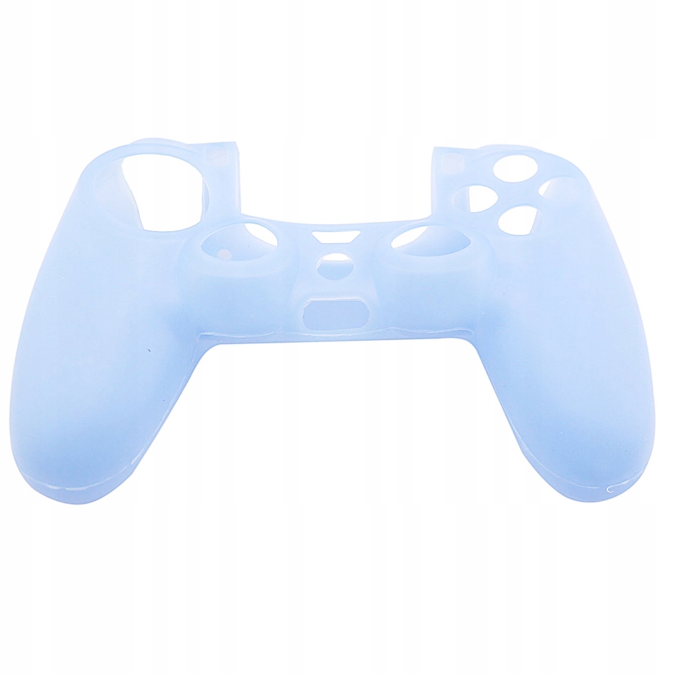 IRIS Silikonowy pokrowiec etui osłona na pad do konsoli PS4 błękitno-biały