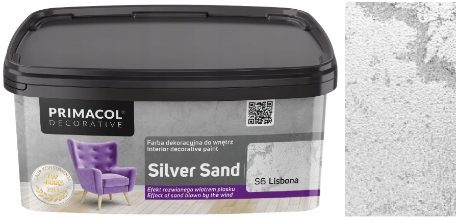 Primacol Silver Sand Farba Dekoracyjna Lisbona S6 1L
