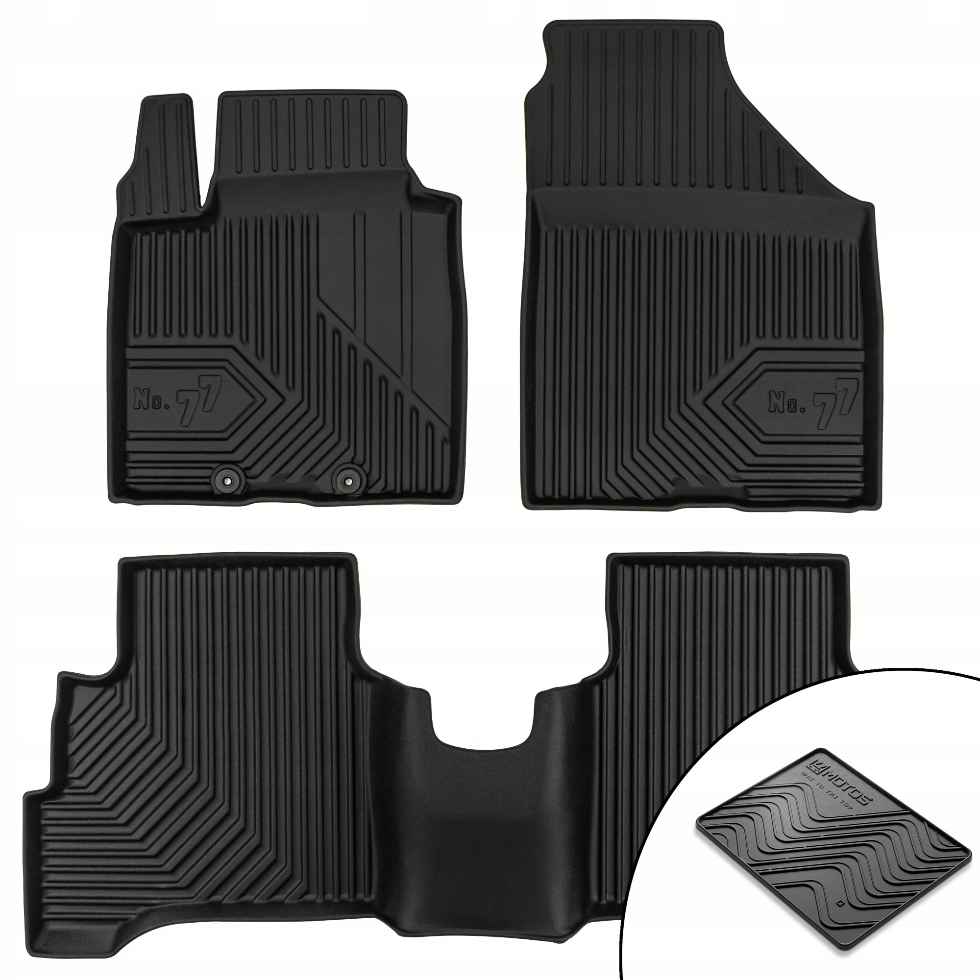 Dywaniki gumowe No.77 Suzuki Swift VII od 2024 mata