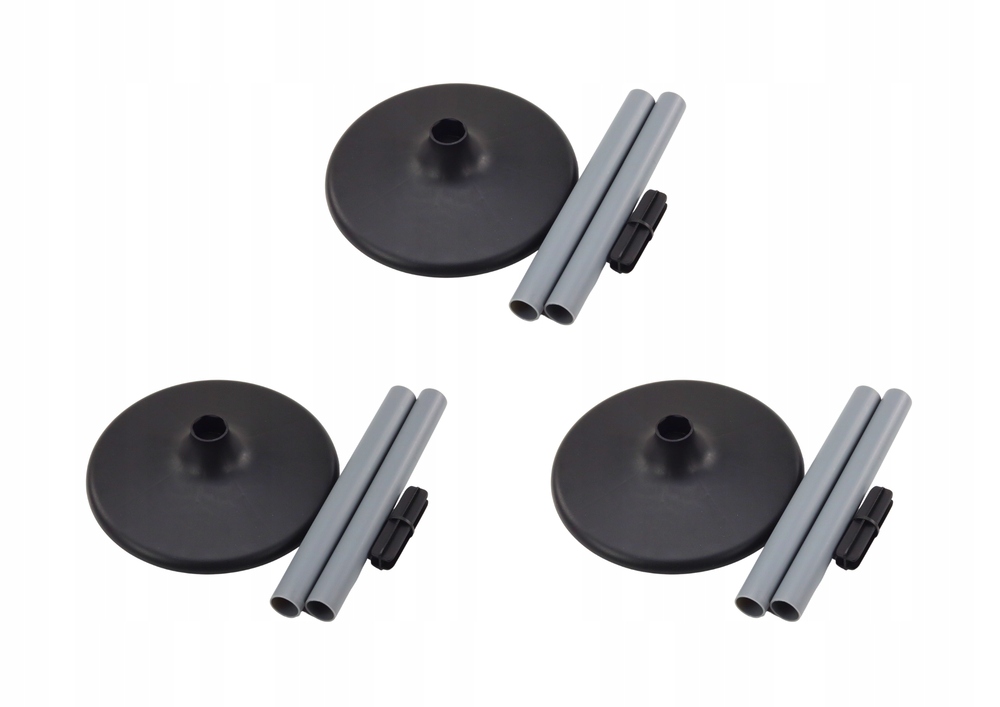 Zestaw Edukacyjny Duże Znaki Drogowe 76cm 3 Szt Materiał plastik