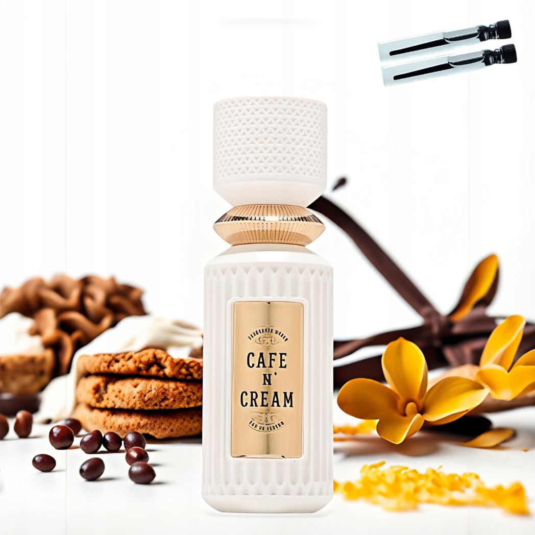 Parfém Cafe N' Cream Fragrance World 100ml 2 vzorky Dárek