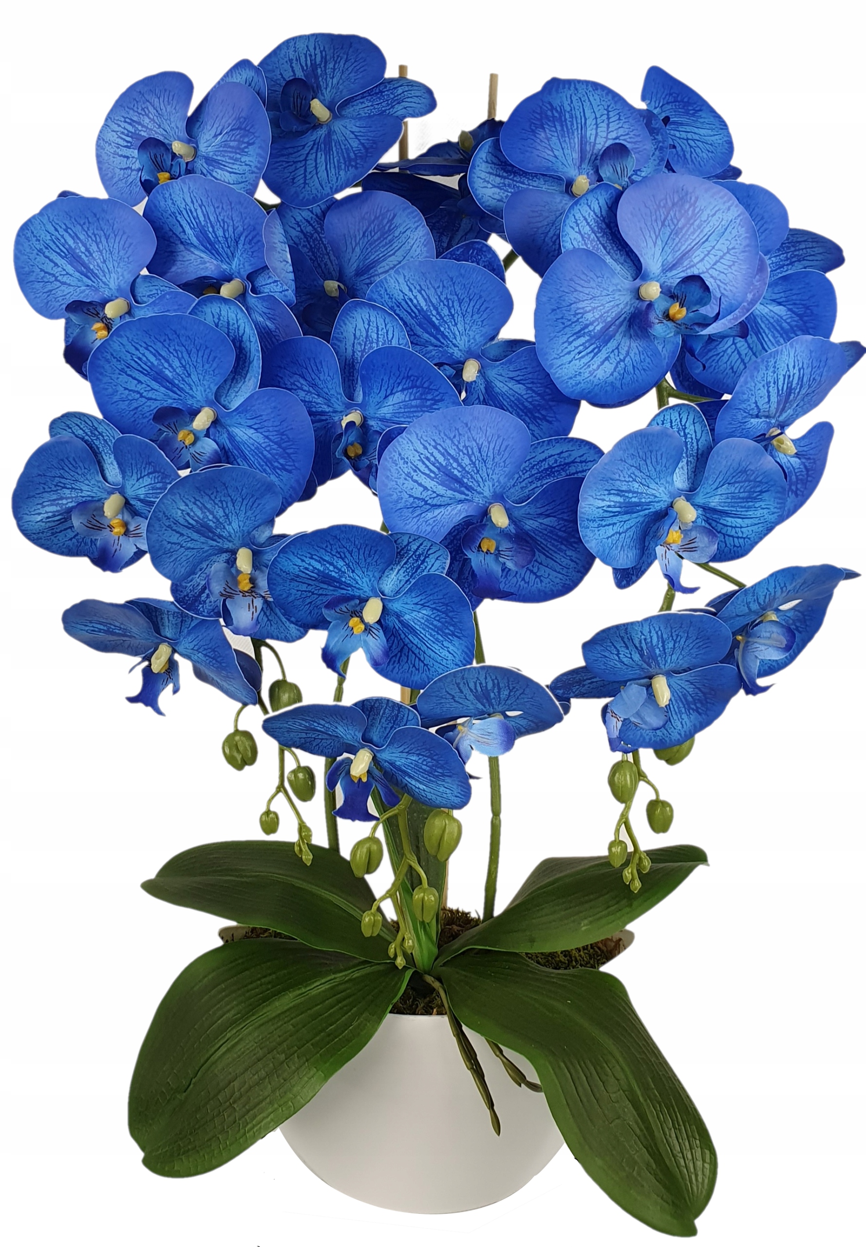 

Storczyk Sztuczny Kwiaty Orchidea 3P guma jak żywy