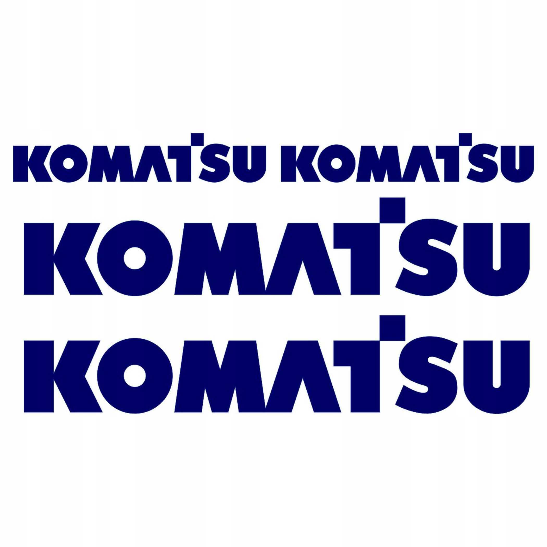 Naklejki do Komatsu zestaw
