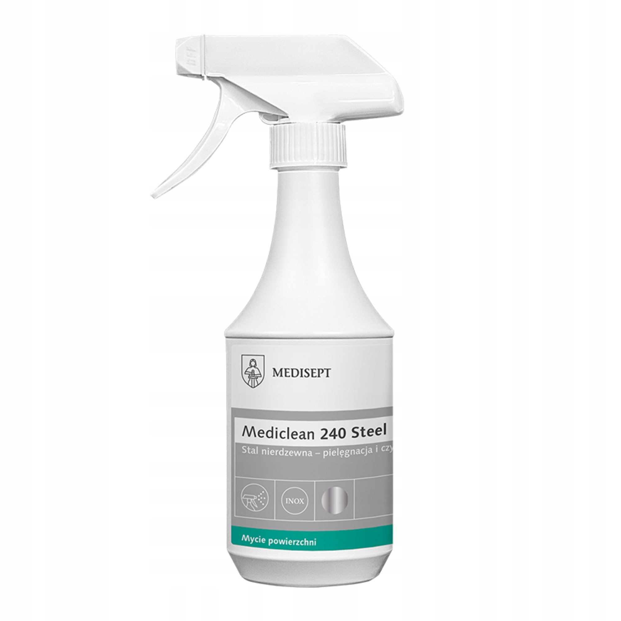 Levně Medisept Mediclean 240 Steel Čisticí prostředek na nerezovou ocel 500 ml