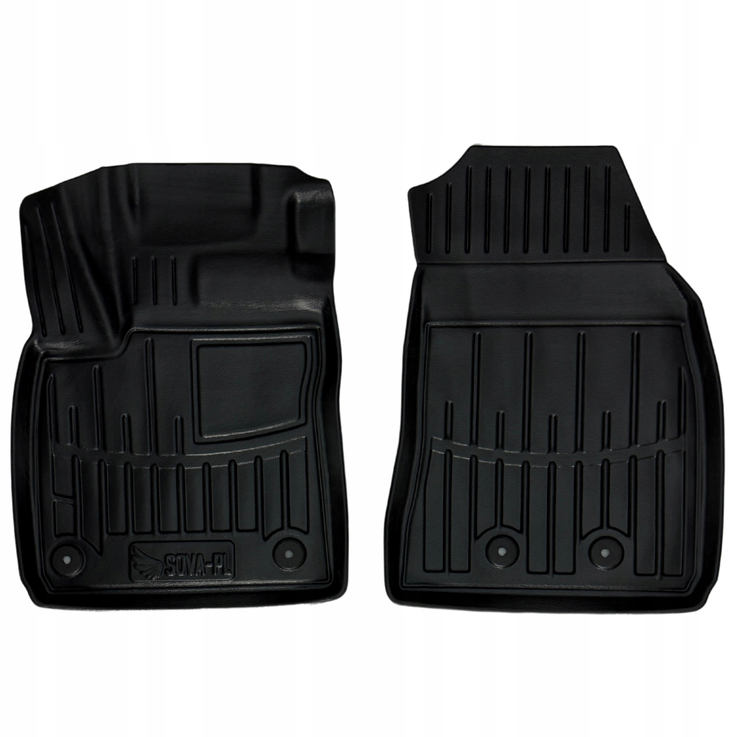 Dywaniki gumowe (tpe) Ford Transit Courier 2014-2023