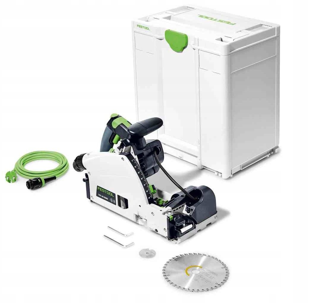 Zagłębiarka Tsv 60 KEBQ-Plus Festool w kolorze czarno-srebrnym