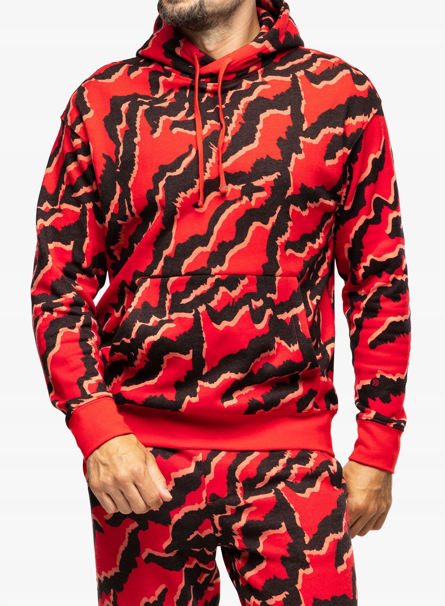 Bluza z kapturem Stance Mercury Hoodie red M