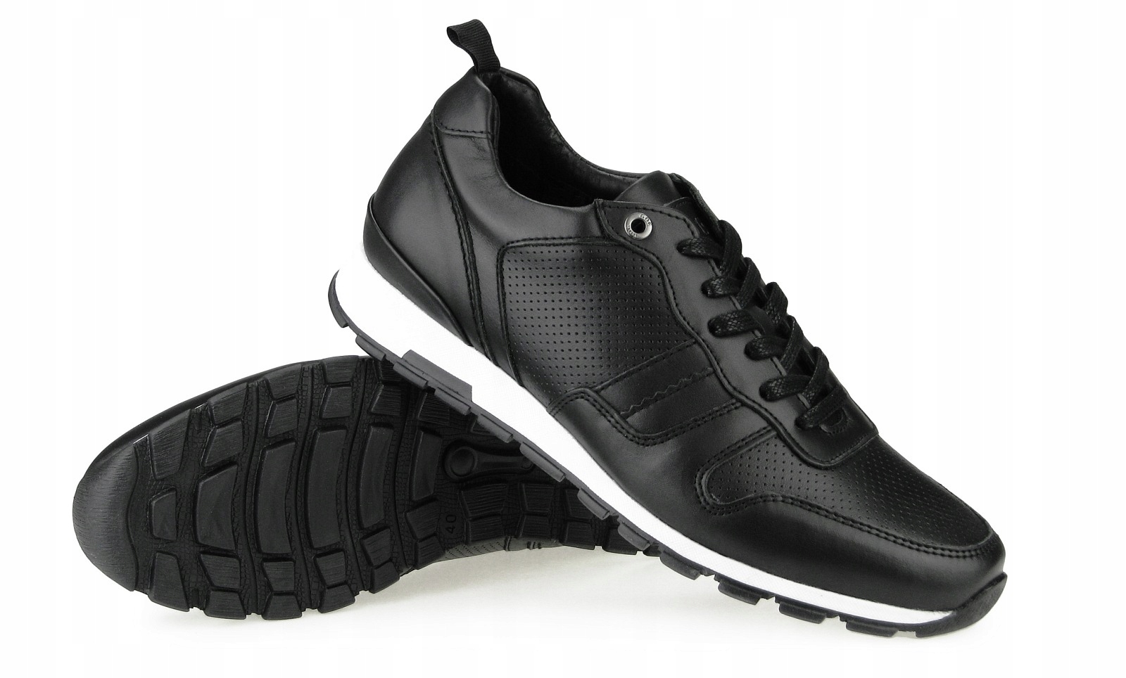 Buty męskie CASUAL półbuty GOE GG1N3084 SKÓRA 43 Rozmiar 43