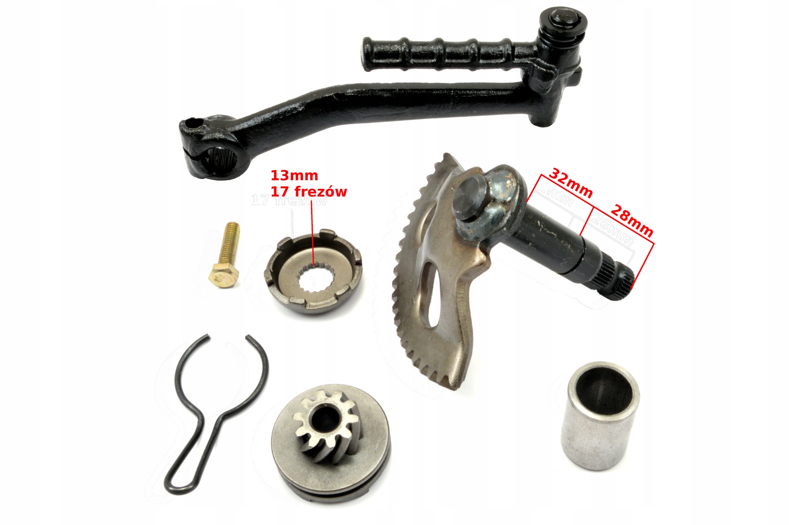 PÓŁKSIĘŻYC STARTER KOPNIAK SKUTER 2T 13mm JOG Producent Acme